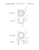 FITTING FOR A PLASTIC-LINED TANK, AND METHOD FOR MANUFACTURING A TANK     INCORPORATING SAME diagram and image