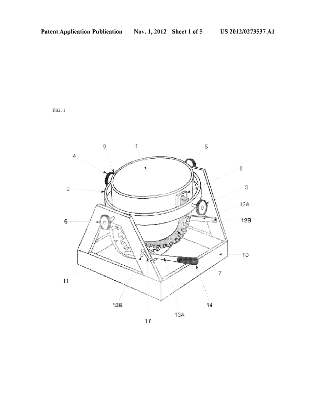 Self-Leveling Receptacle With a Positioning Lock - diagram, schematic, and image 02