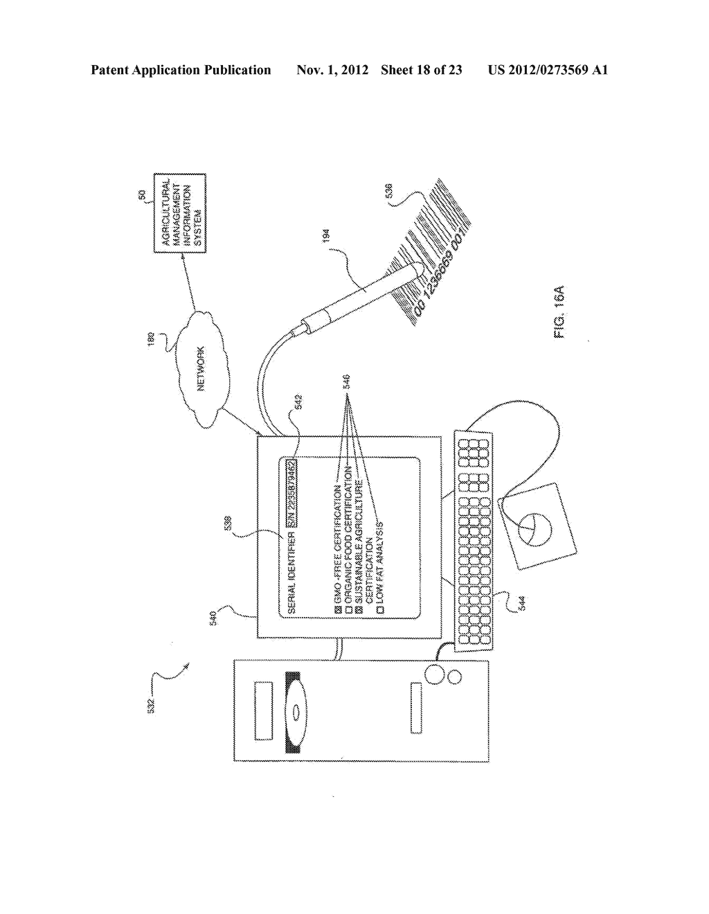 METHOD AND APPARATUS FOR A UNIVERSAL CERTIFICATION PROCESS FOR FOOD     PRODUCTS - diagram, schematic, and image 19