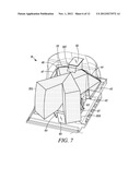 POINT-OF-TRANSACTION WORKSTATION FOR AND METHOD OF IMAGING INDICIA OVER     FULL COVERAGE SCAN ZONE OCCUPIED BY UNSKEWED SUBFIELDS OF VIEW diagram and image