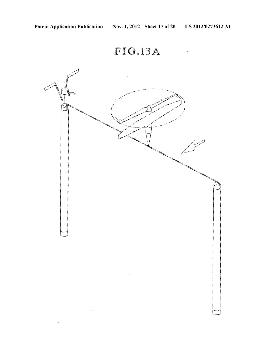 METHOD AND APPARATUS FOR RETRIEVING A HOVERING AIRCRAFT - diagram, schematic, and image 18