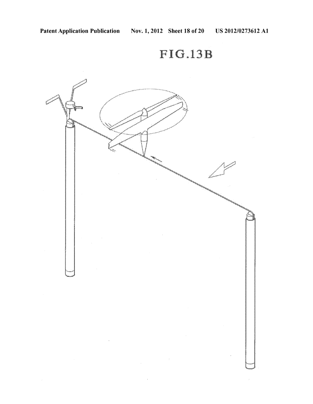 METHOD AND APPARATUS FOR RETRIEVING A HOVERING AIRCRAFT - diagram, schematic, and image 19