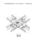 RAIL SYSTEM FOR A POWERED PALLET CONVEYOR diagram and image