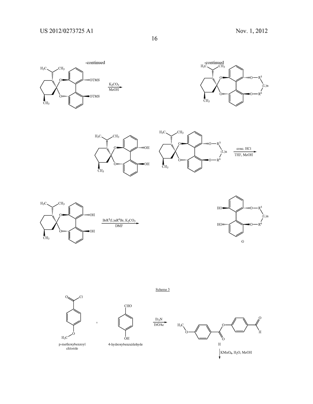 Tetraoxybiphenyl Ester Chiral Dopants for Cholesteric Liquid Crystal     Displays - diagram, schematic, and image 20