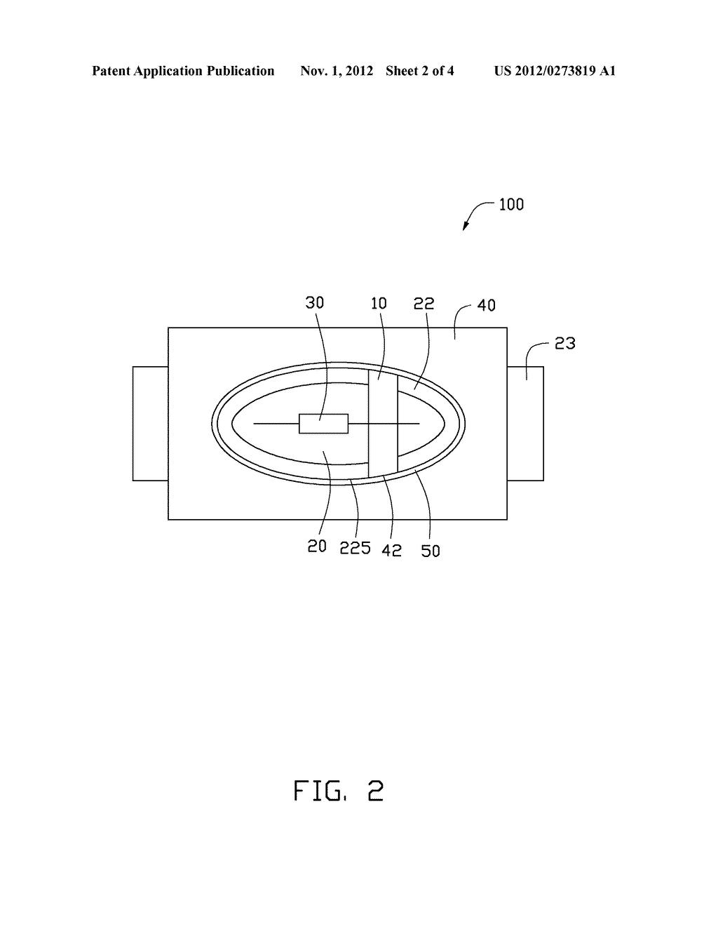 LED PACKAGE STRUCTURE - diagram, schematic, and image 03