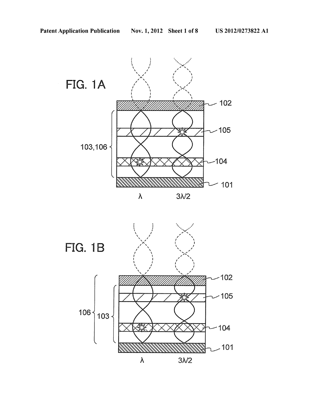 Light-Emitting Element, Light-Emitting Device, and Lighting Device - diagram, schematic, and image 02