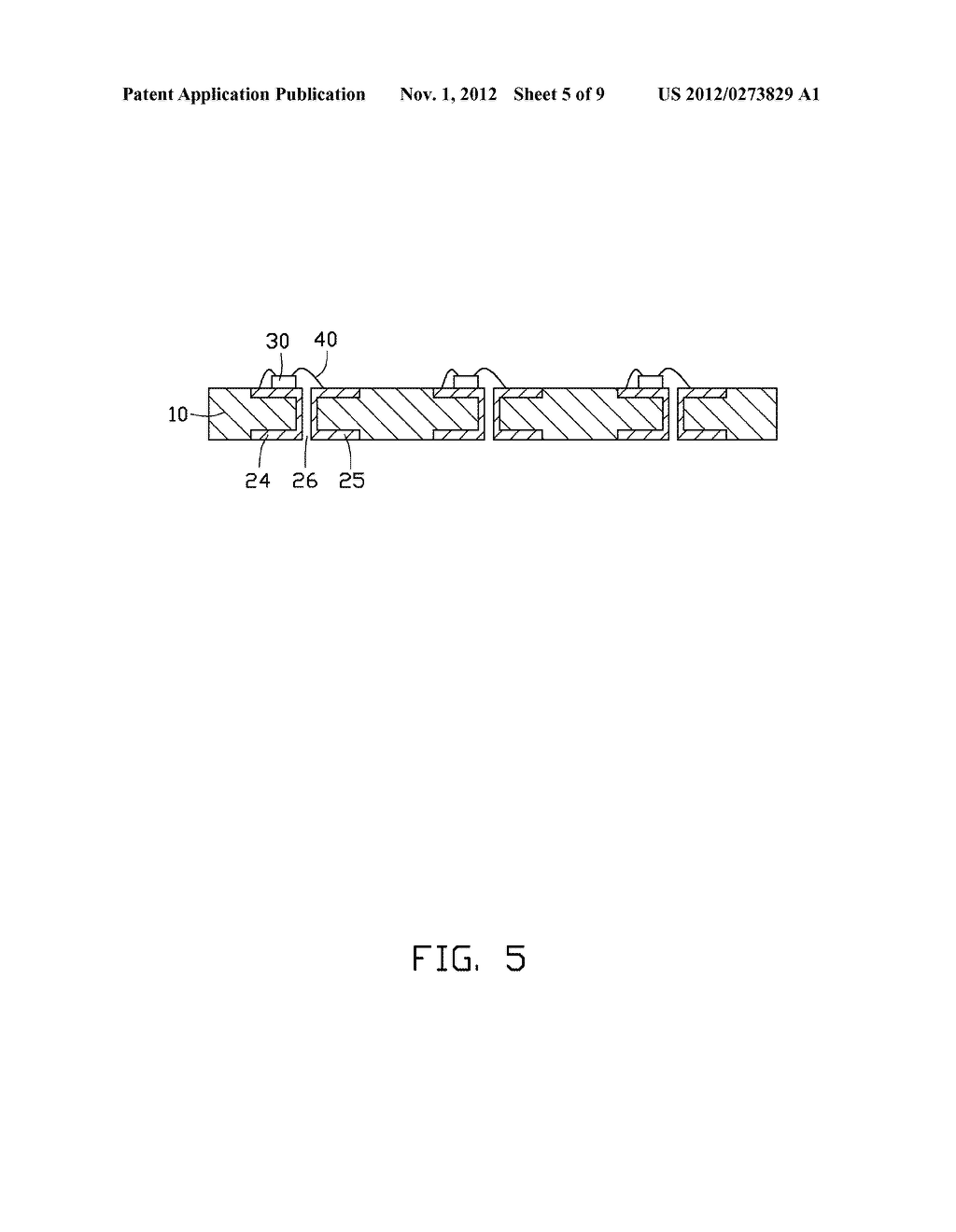 METHOD FOR MANUFACTURING LIGHT EMITTING DIODES AND LIGHT EMITTING DIODES     OBTAINED THEREBY - diagram, schematic, and image 06
