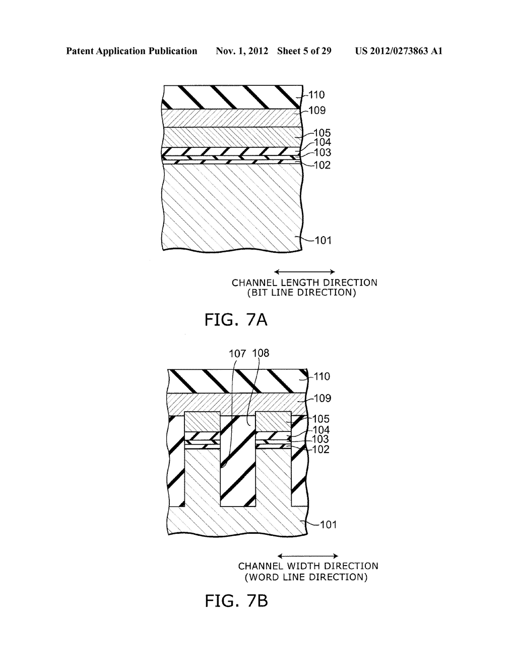 NONVOLATILE SEMICONDUCTOR MEMORY DEVICE AND METHOD FOR MANUFACTURING SAME - diagram, schematic, and image 06