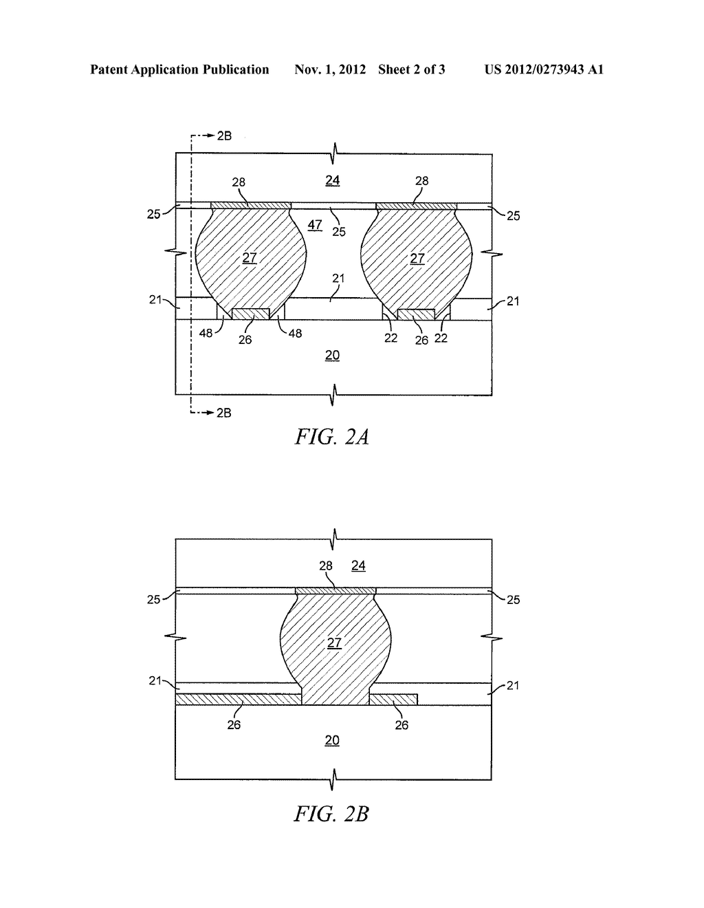 Solder Joint Flip Chip Interconnection Having Relief Structure - diagram, schematic, and image 03