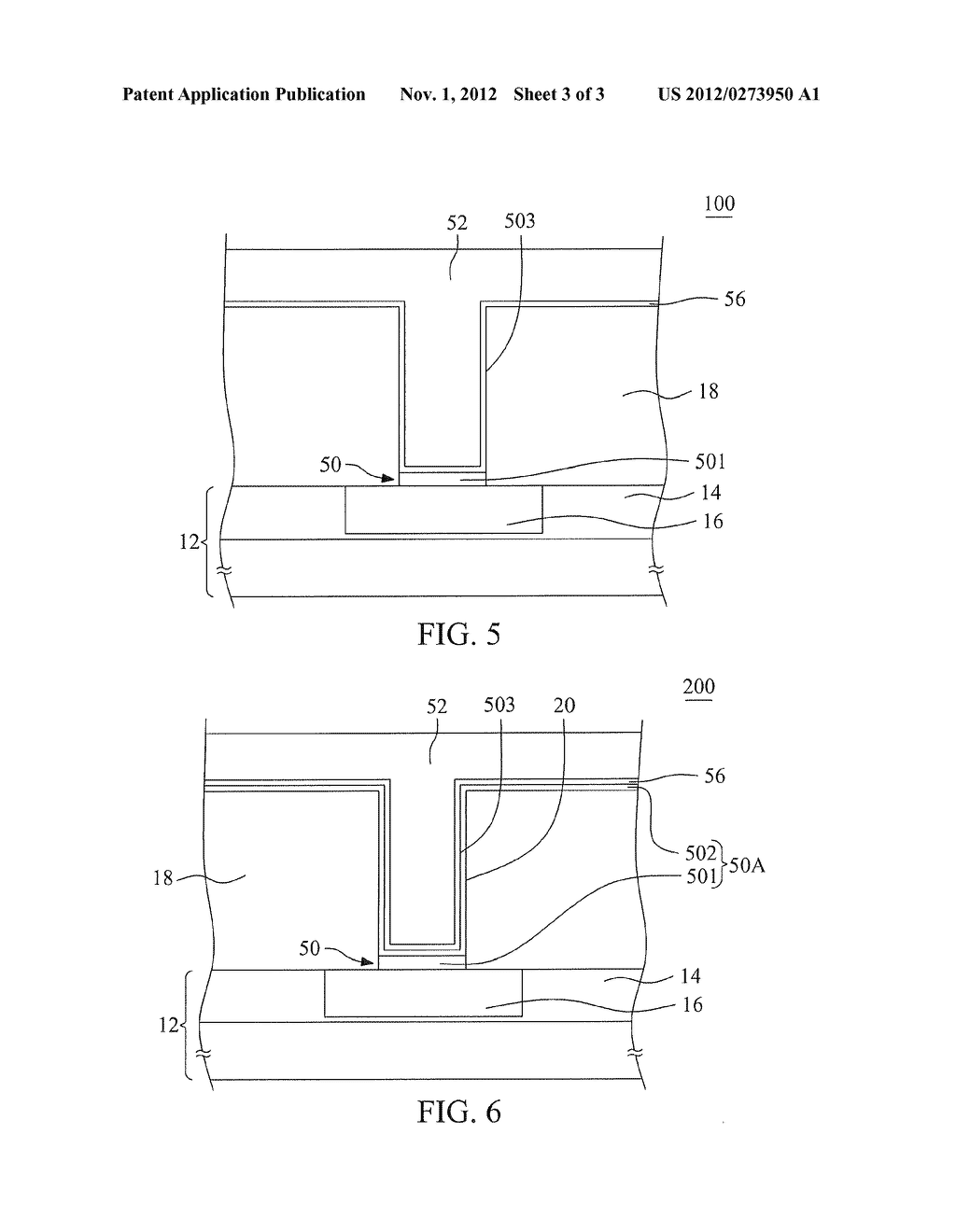 INTEGRATED CIRCUIT STRUCTURE INCLUDING COPPER-ALUMINUM INTERCONNECT AND     METHOD FOR FABRICATING THE SAME - diagram, schematic, and image 04