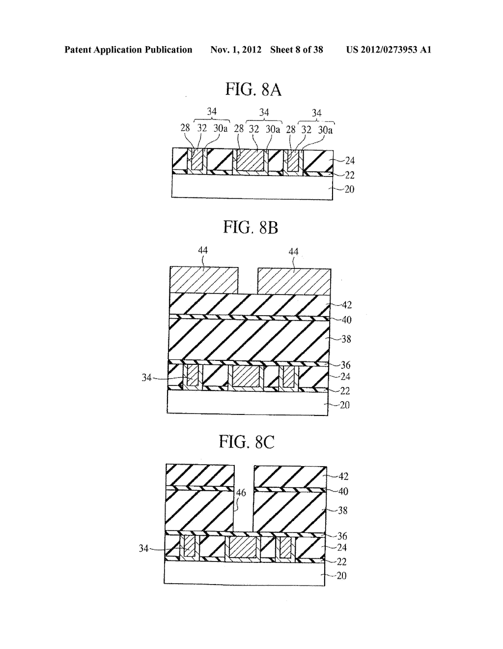 SEMICONDUCTOR DEVICE HAVING GROOVE-SHAPED VIA-HOLE - diagram, schematic, and image 09