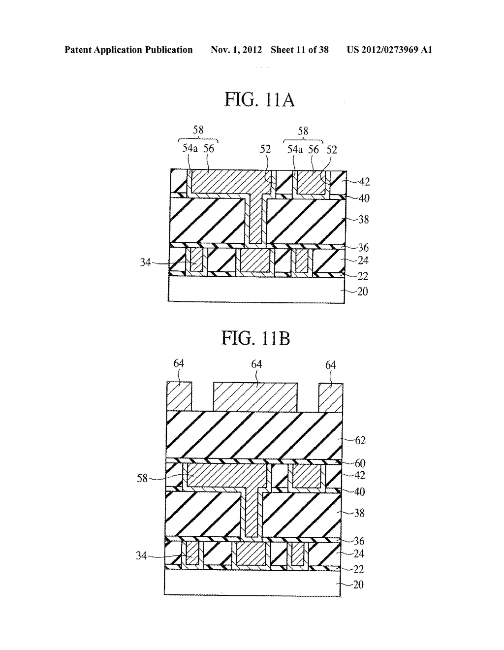 SEMICONDUCTOR DEVICE HAVING GROOVE-SHAPED VIA-HOLE - diagram, schematic, and image 12