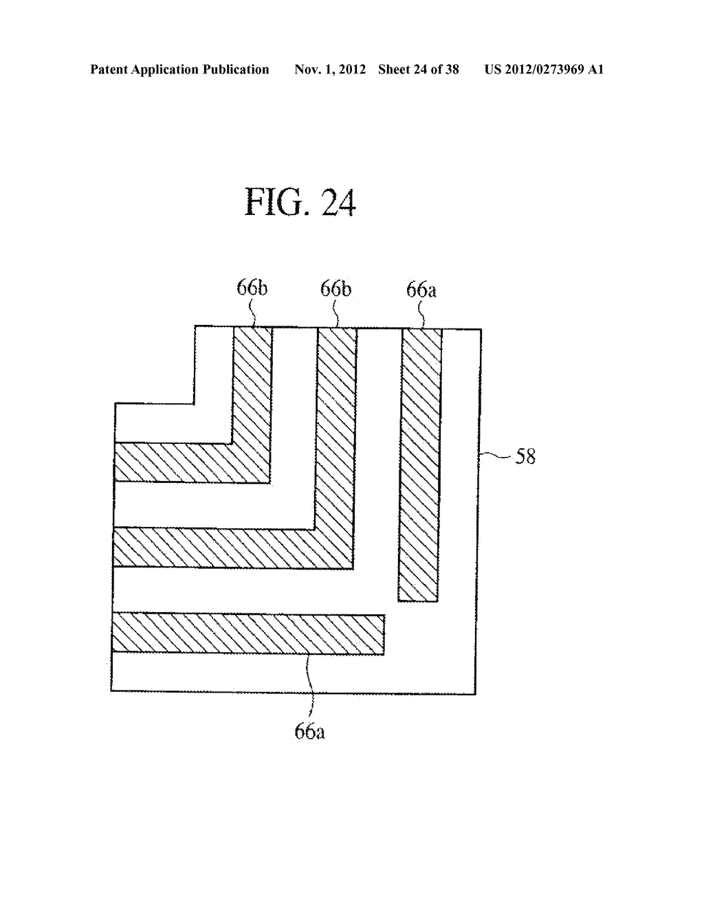 SEMICONDUCTOR DEVICE HAVING GROOVE-SHAPED VIA-HOLE - diagram, schematic, and image 25