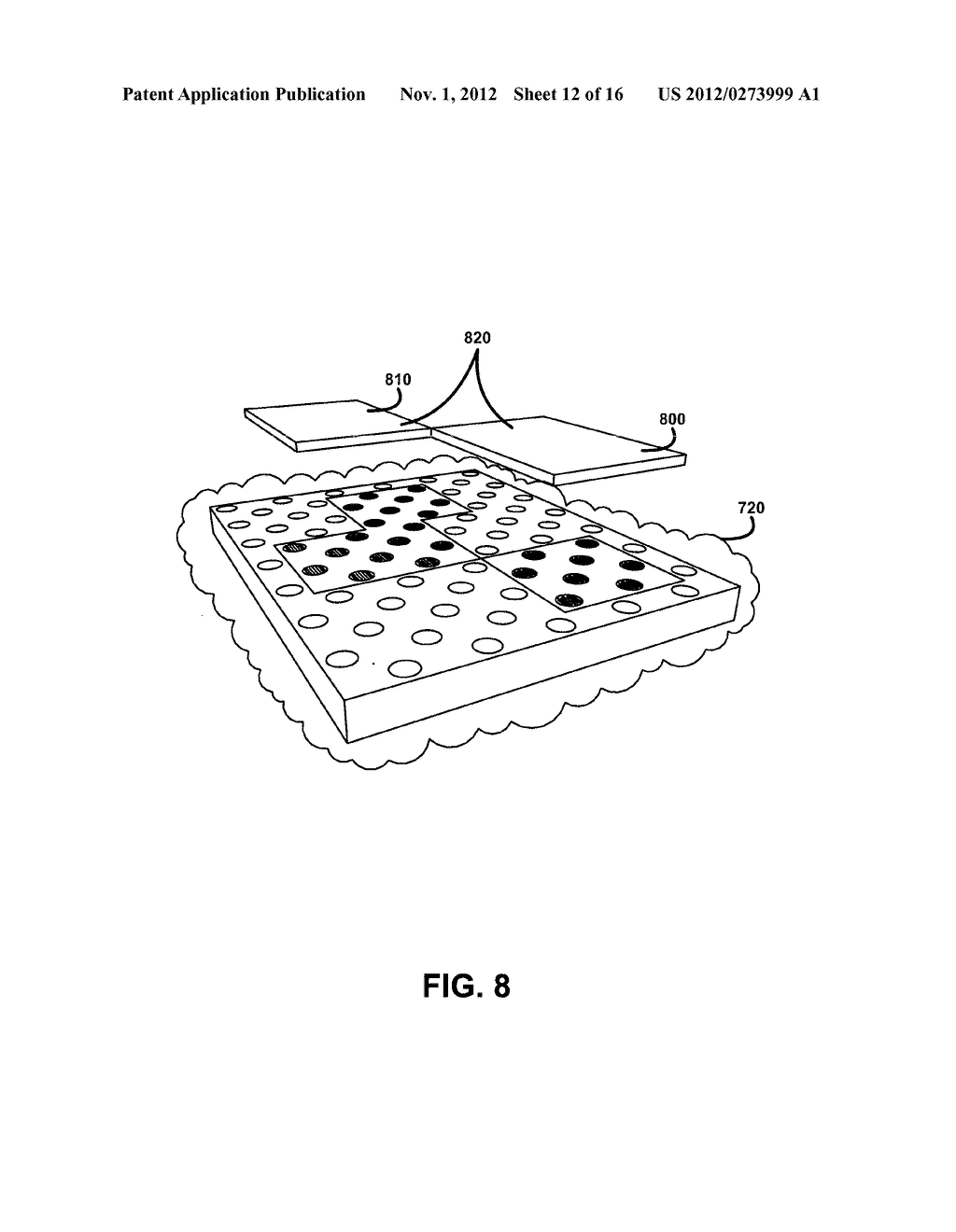 METHOD FOR PATTERNING A STACK - diagram, schematic, and image 13