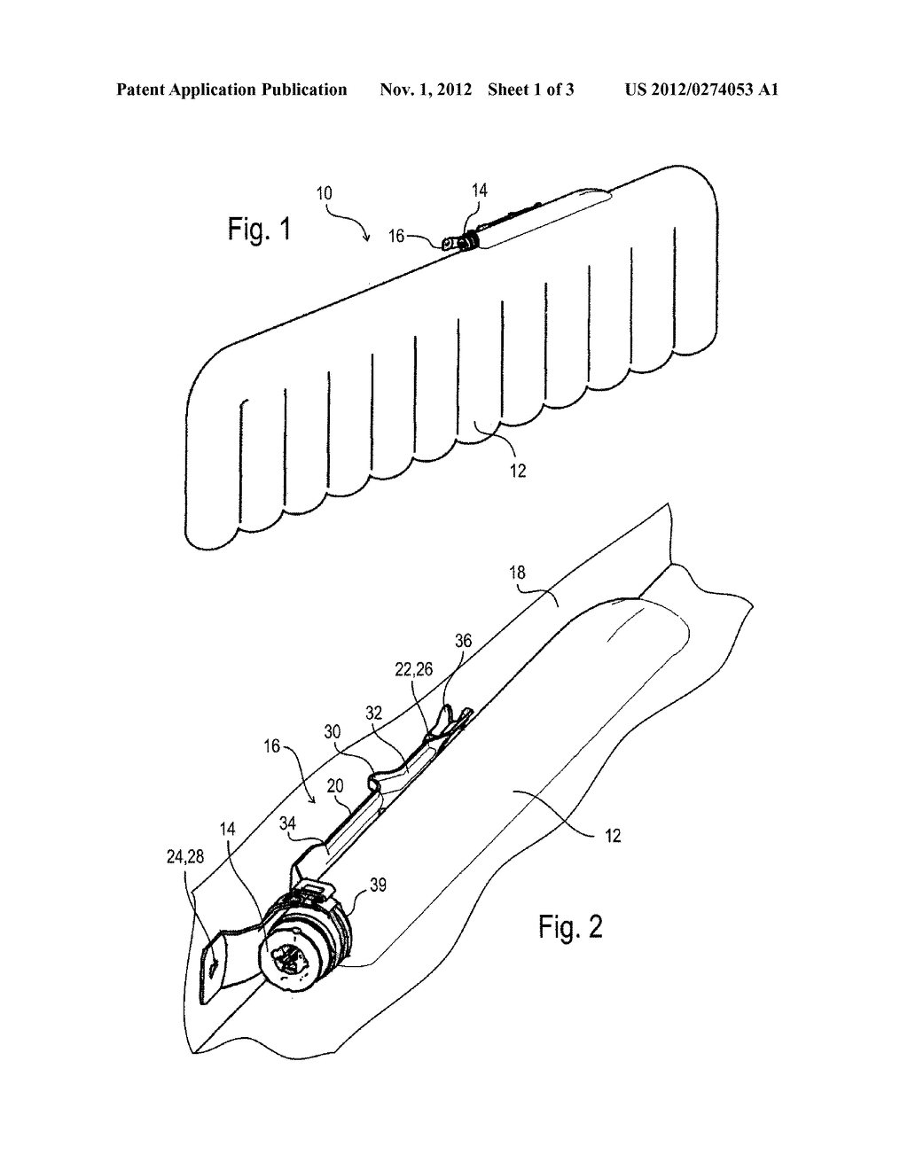 VEHICLE OCCUPANT RESTRAINT SYSTEM FOR A VEHICLE SEALING ELEMENT - diagram, schematic, and image 02