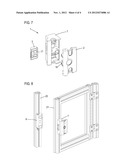 FALLING LATCH LOCKING DEVICE diagram and image