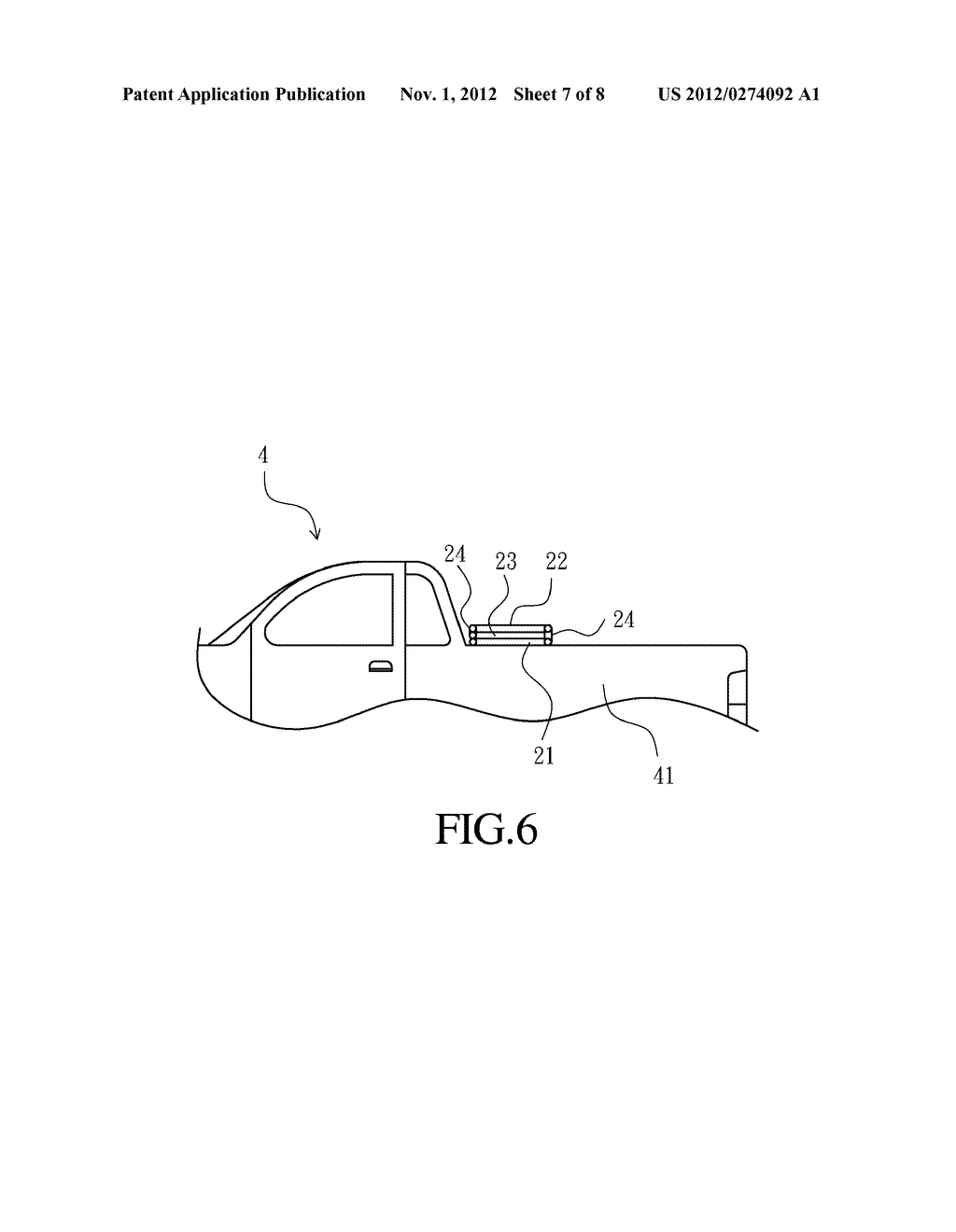 CLAMP STRUCTURE FOR TONNEAU COVER OF PICK-UP TRUCK - diagram, schematic, and image 08