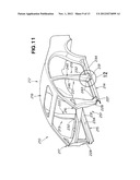 STRUCTURE FOR SIDE PORTION OF VEHICLE BODY diagram and image