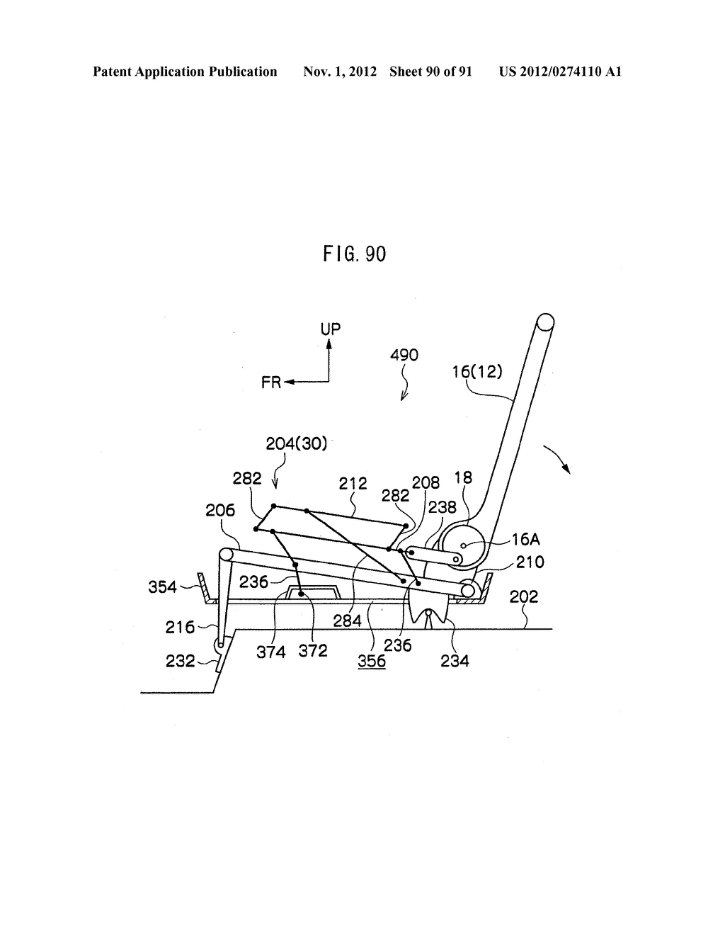 Seat Structure and Vehicle - diagram, schematic, and image 91