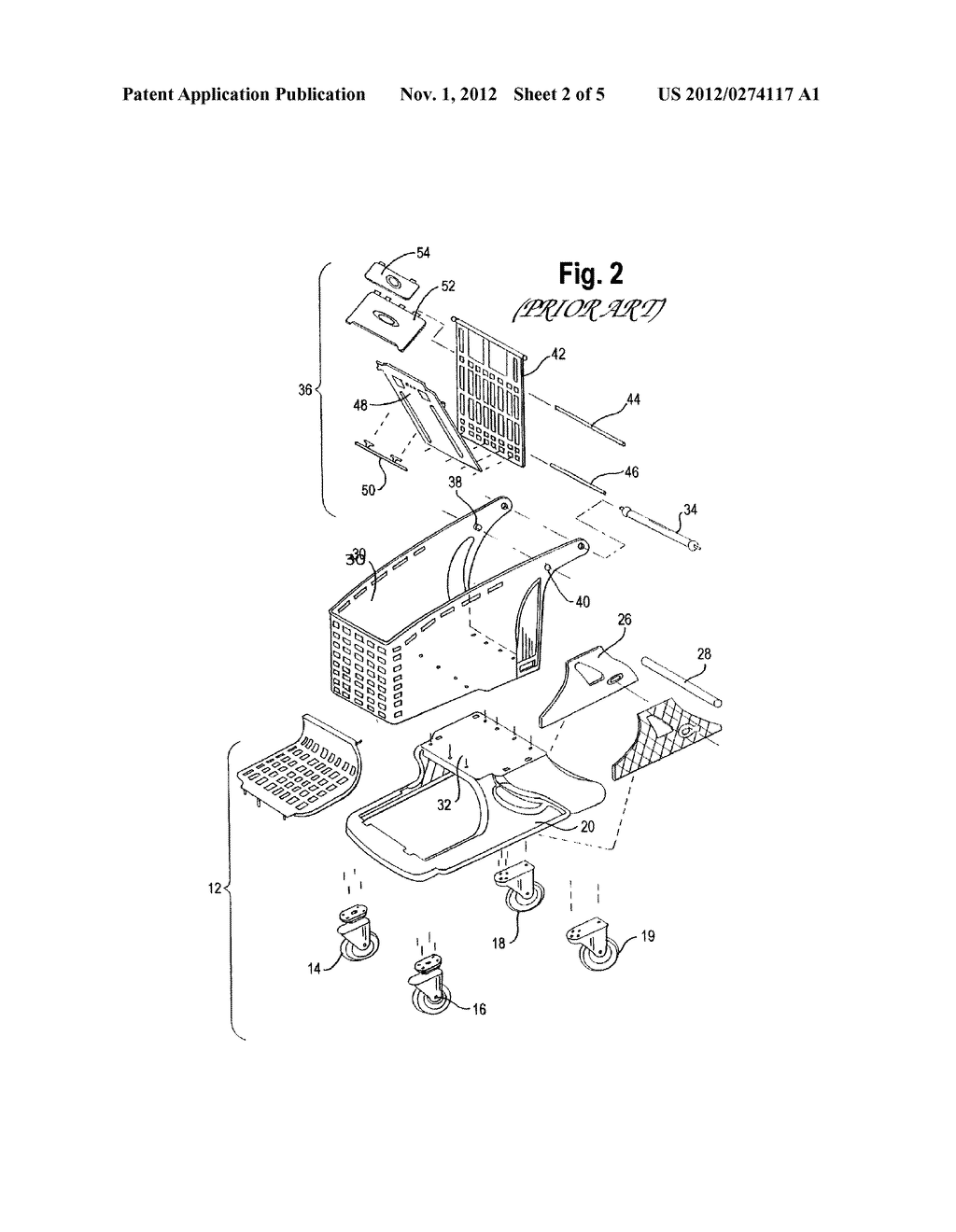 ANTIMICROBIAL, MOLDED LAMINATE SHOPPING CART PART AND METHOD OF     MANUFACTURING SAME - diagram, schematic, and image 03