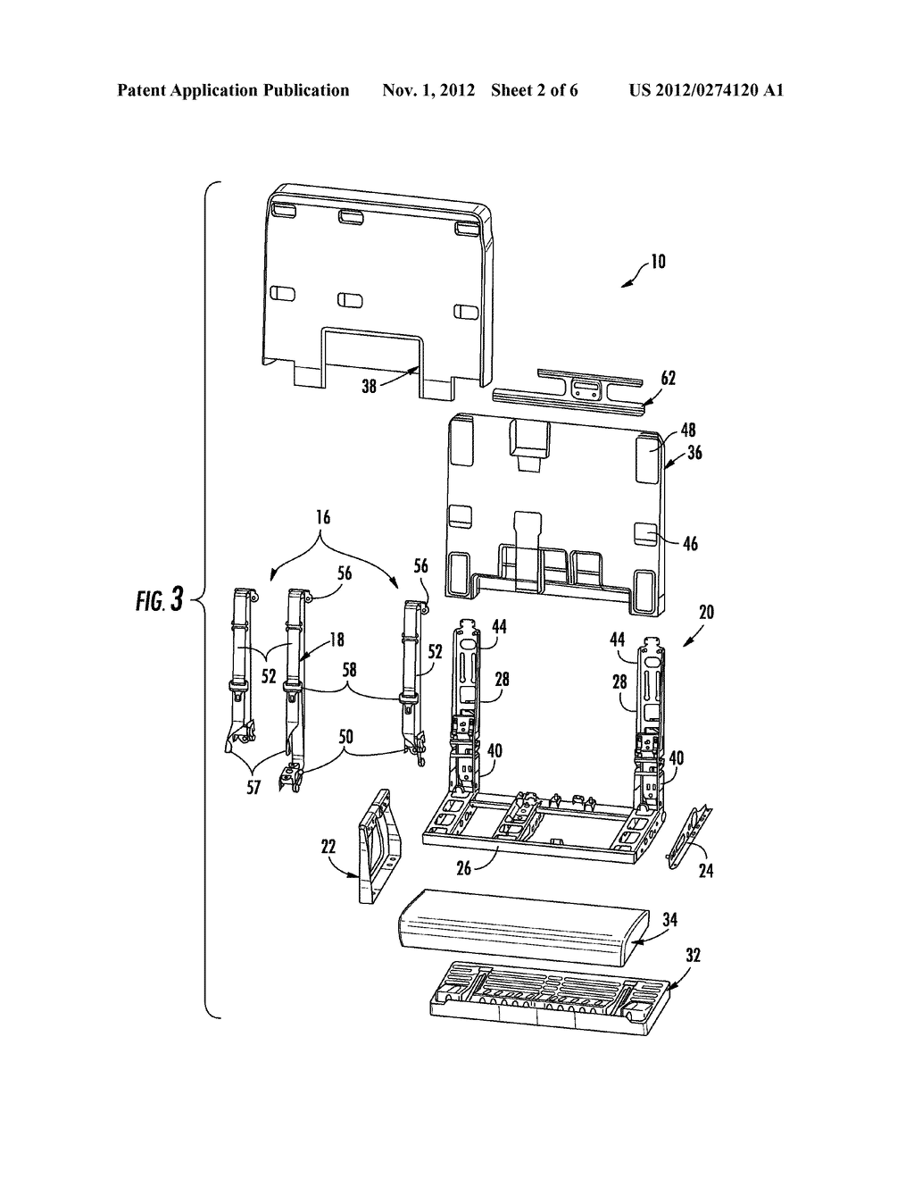 WEBBING ADJUSTER FOR A SEAT BELT ASSEMBLY - diagram, schematic, and image 03