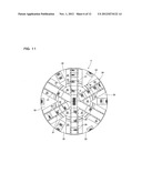 BIT REPLACING DEVICE FOR EXCAVATING MACHINE diagram and image