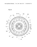 AUTOMOBILE WHEEL diagram and image