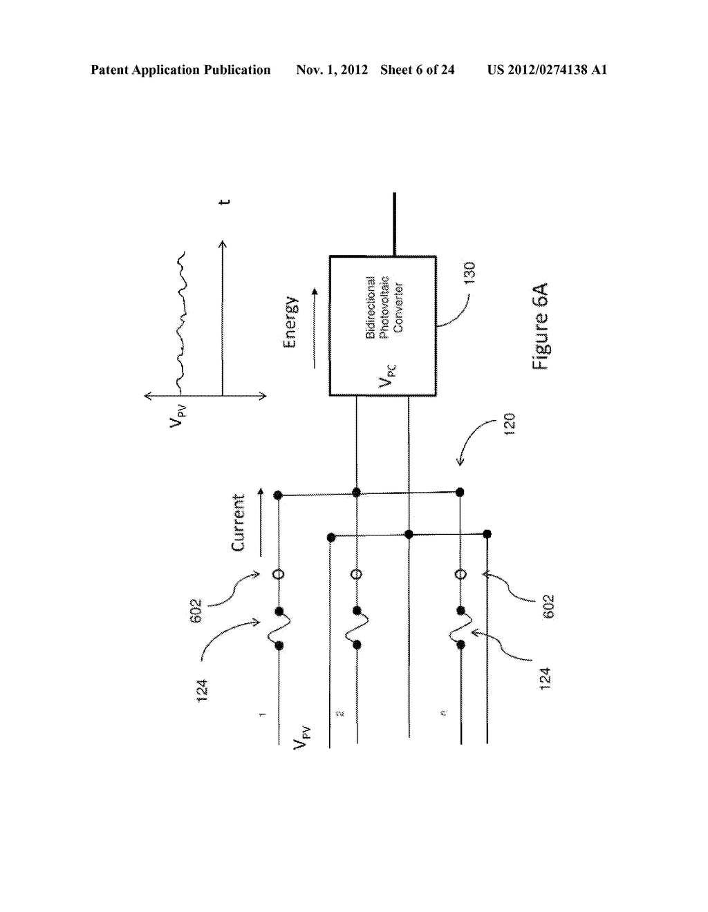 Photovoltaic Array Systems, Methods, and Devices with Bidirectional     Converter - diagram, schematic, and image 07