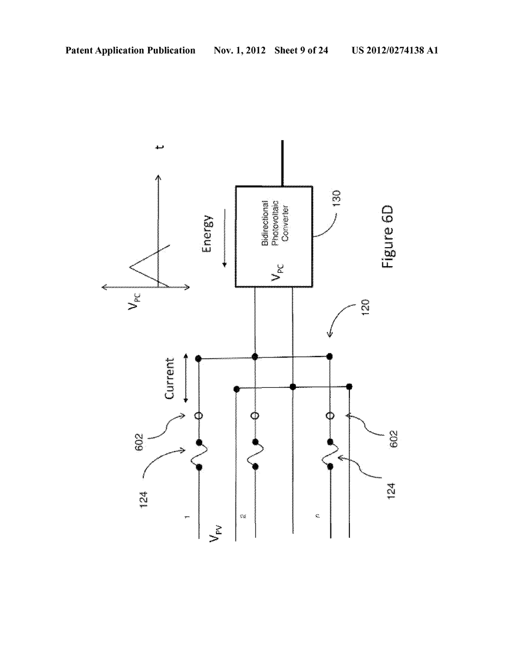 Photovoltaic Array Systems, Methods, and Devices with Bidirectional     Converter - diagram, schematic, and image 10