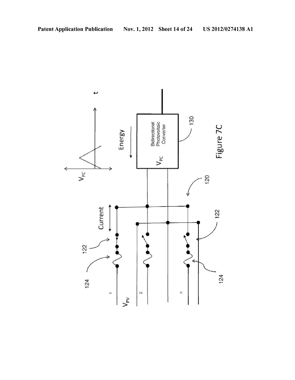 Photovoltaic Array Systems, Methods, and Devices with Bidirectional     Converter - diagram, schematic, and image 15
