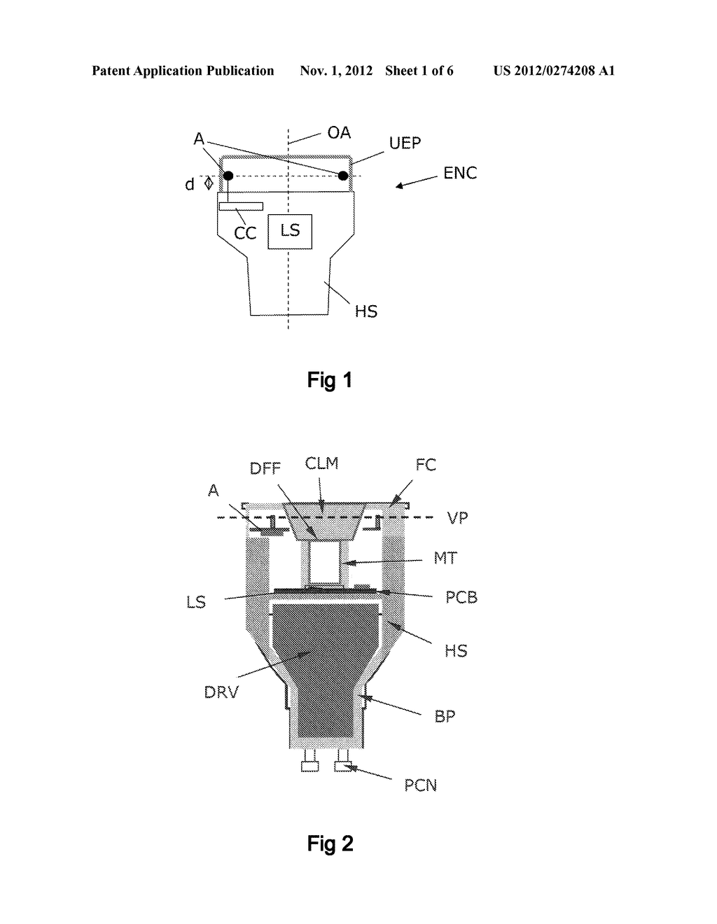 LIGHTING DEVICE WITH BUILT-IN RF ANTENNA - diagram, schematic, and image 02