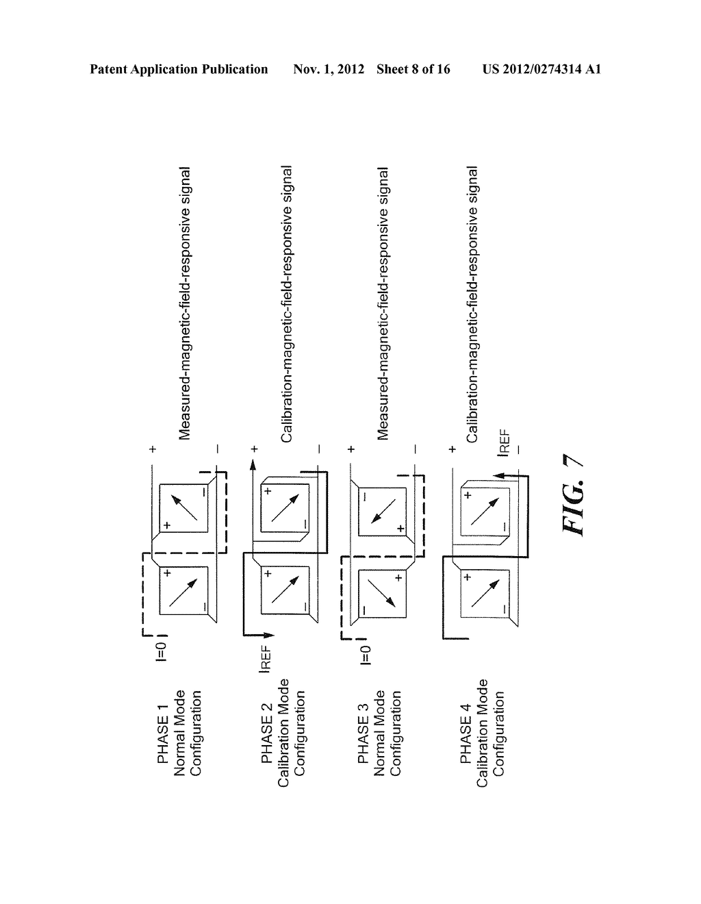 Circuits and Methods for Self-Calibrating or Self-Testing a Magnetic Field     Sensor - diagram, schematic, and image 09