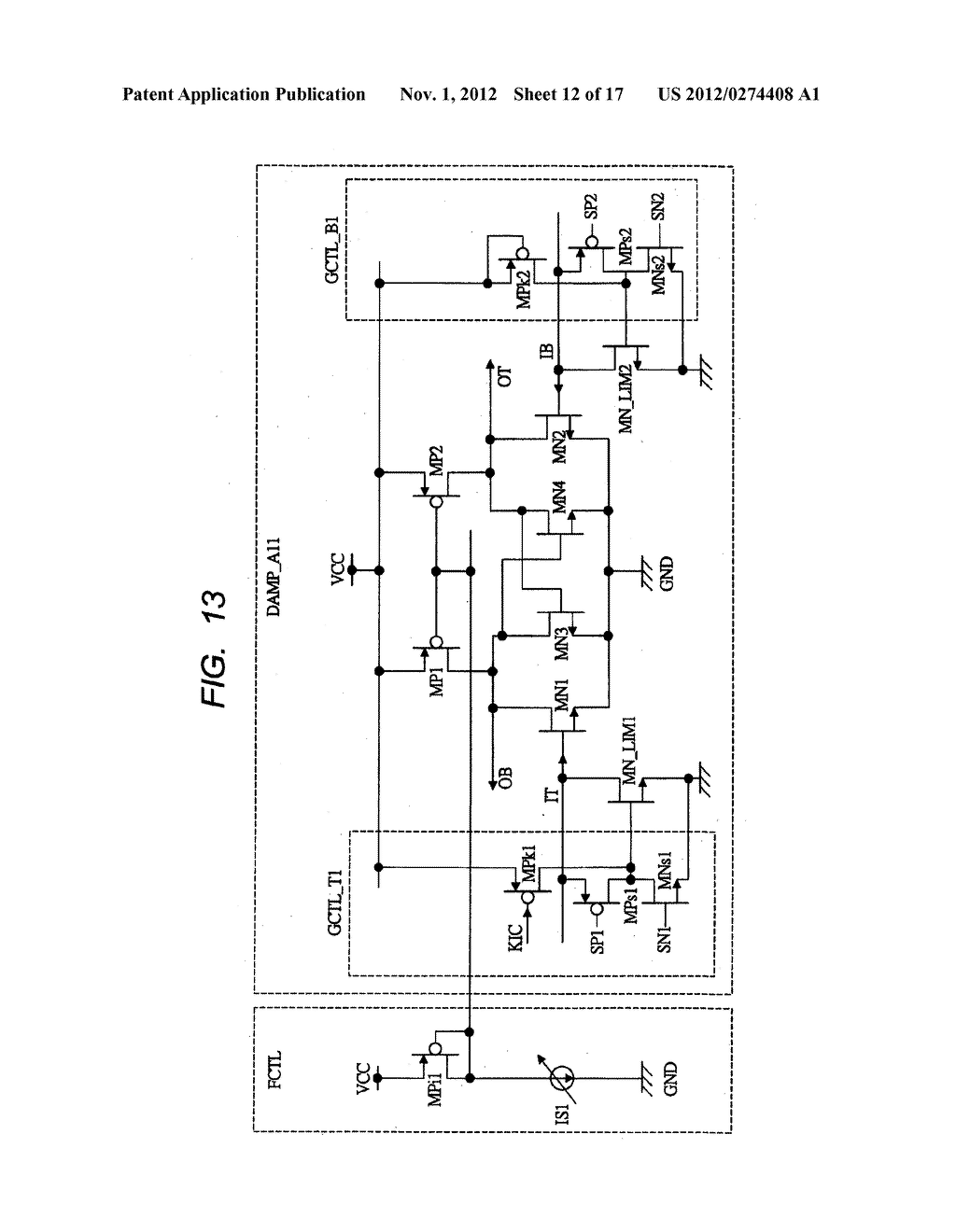 SEMICONDUCTOR INTEGRATED CIRCUIT DEVICE - diagram, schematic, and image 13