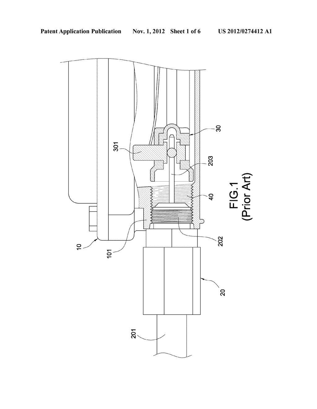 REMOVABLE COLLAR FOR MATCHING HIGH FREQUENCY IMPEDANCE AND HIGH FREQUENCY     CABLE TELEVISION USING THE SAME - diagram, schematic, and image 02