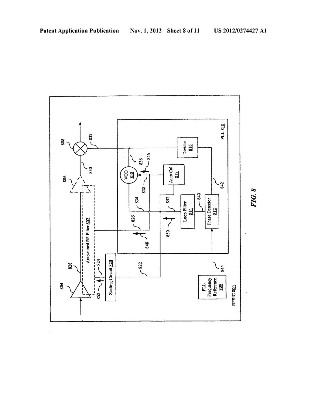 AUTO-TUNING SYSTEM FOR AN ON-CHIP RF FILTER - diagram, schematic, and image 09