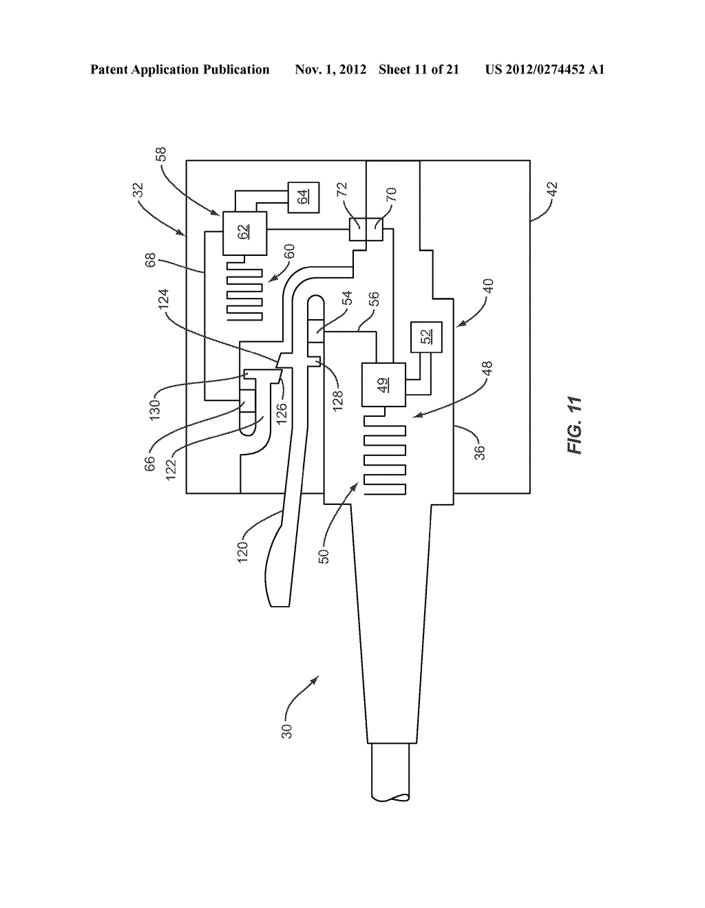 RADIO FREQUENCY (RF)-ENABLED LATCHES AND RELATED COMPONENTS, ASSEMBLIES,     SYSTEMS, AND METHODS - diagram, schematic, and image 12