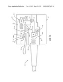 RADIO FREQUENCY (RF)-ENABLED LATCHES AND RELATED COMPONENTS, ASSEMBLIES,     SYSTEMS, AND METHODS diagram and image