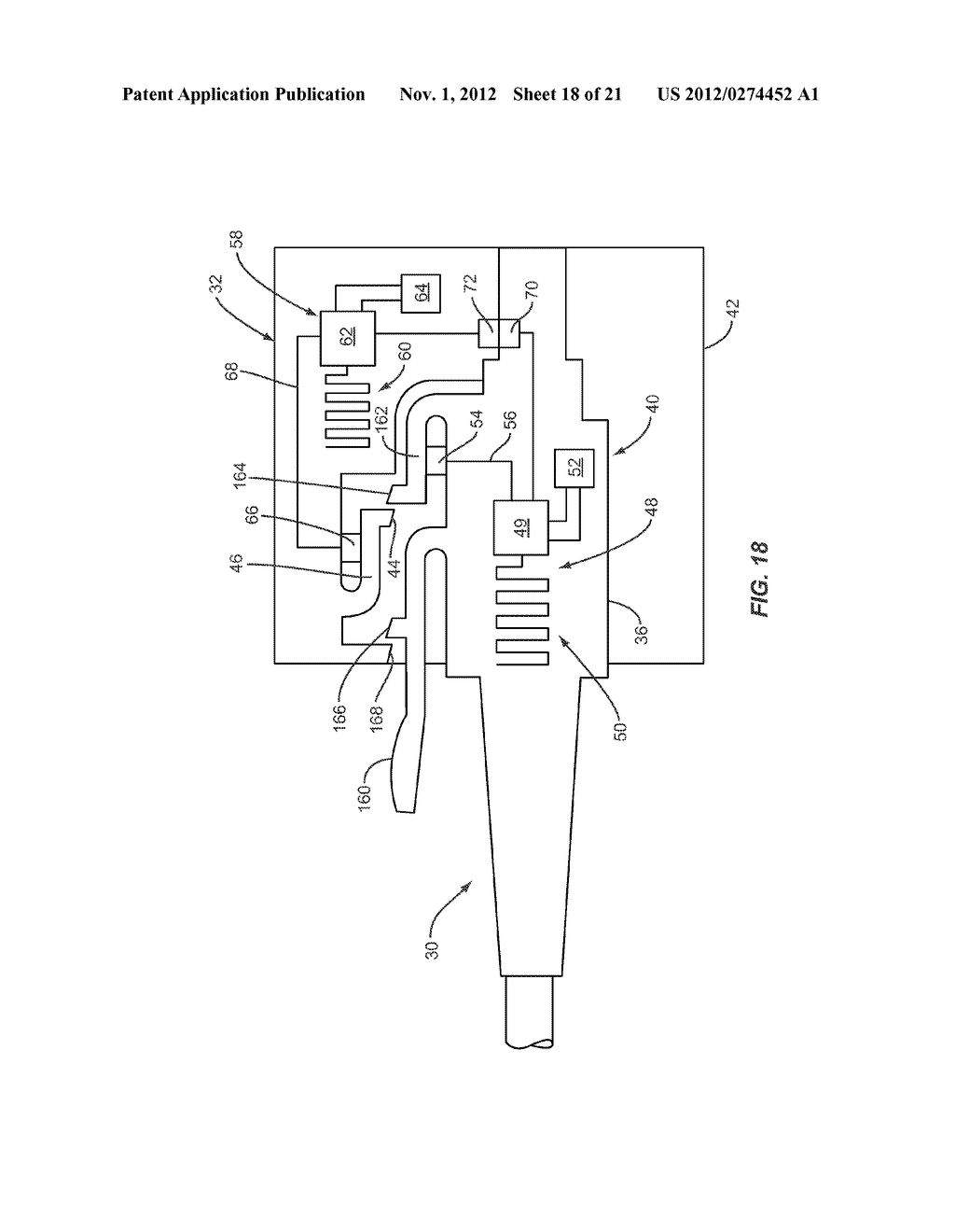 RADIO FREQUENCY (RF)-ENABLED LATCHES AND RELATED COMPONENTS, ASSEMBLIES,     SYSTEMS, AND METHODS - diagram, schematic, and image 19