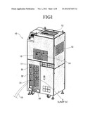 UPRIGHT TYPE APPARATUS FOR CHARGING WIRELESS IC TAGS diagram and image