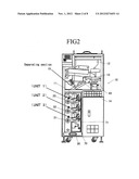 UPRIGHT TYPE APPARATUS FOR CHARGING WIRELESS IC TAGS diagram and image