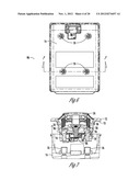 VEHICLE COMPARTMENT DOOR HANDLE ASSEMBLY diagram and image