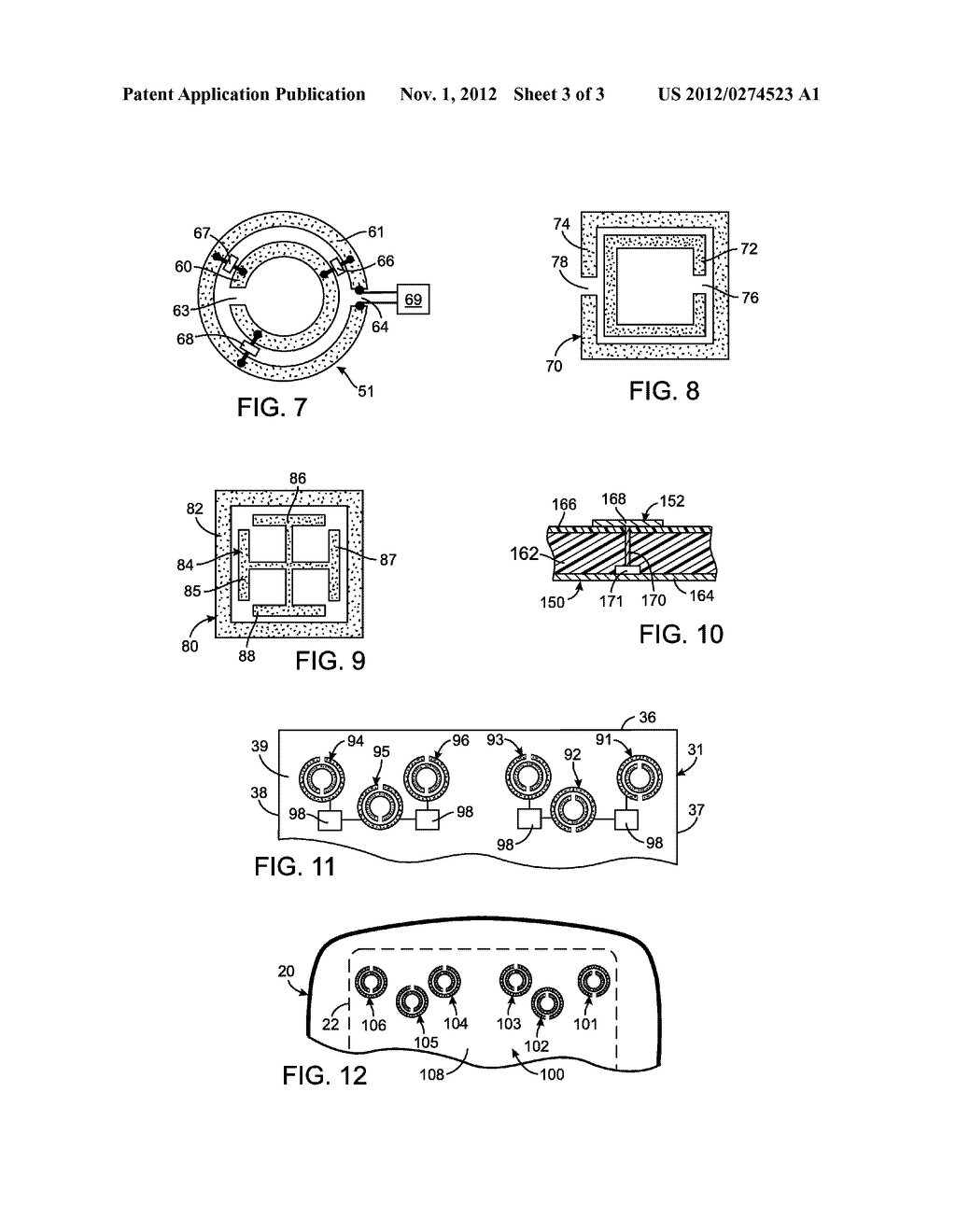 ANTENNA ASSEMBLY UTILIZING METAL-DIELECTRIC RESONANT STRUCTURES FOR     SPECIFIC ABSORPTION RATE COMPLIANCE - diagram, schematic, and image 04