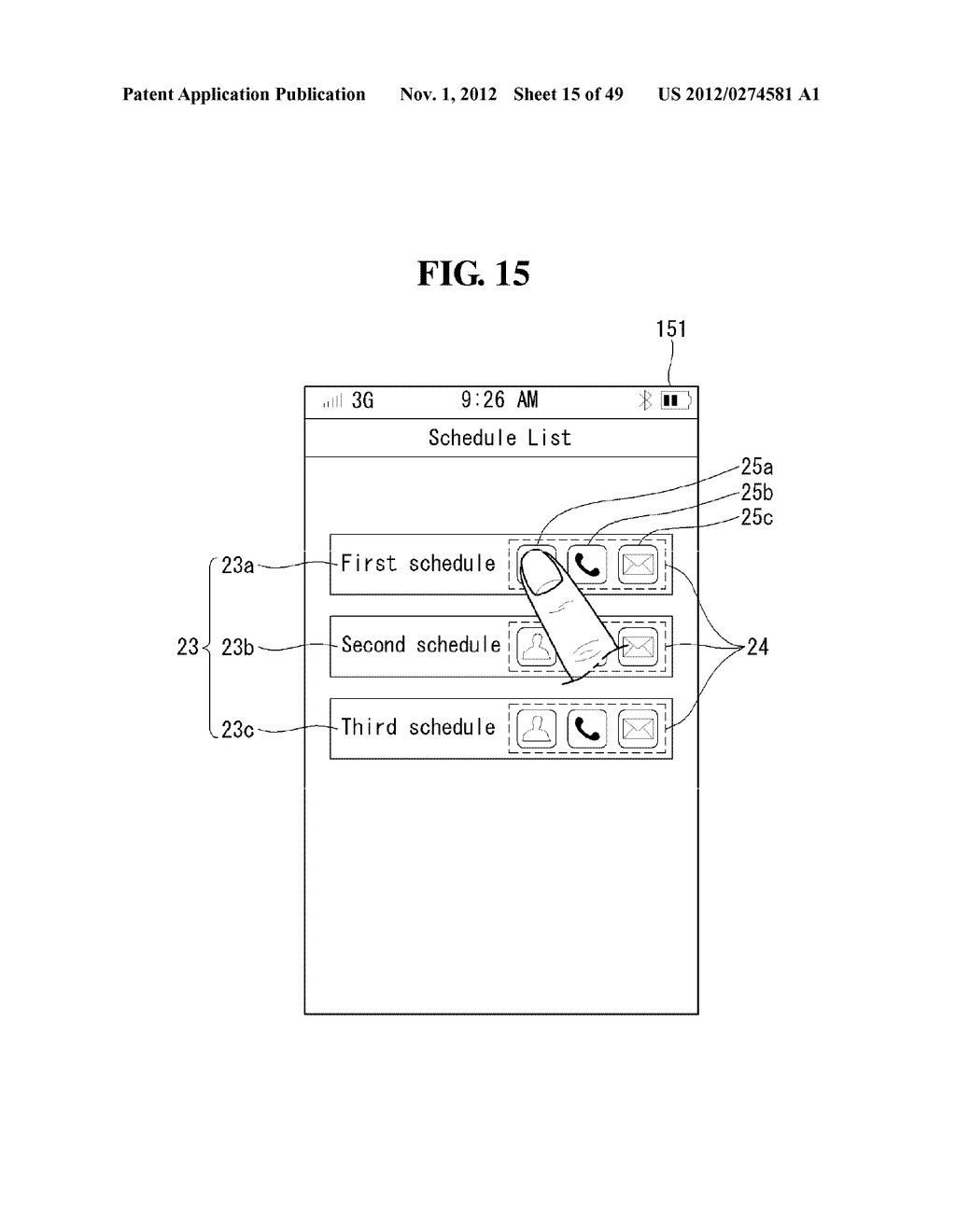 MOBILE TERMINAL AND METHOD OF CONTROLLING THE SAME - diagram, schematic, and image 16