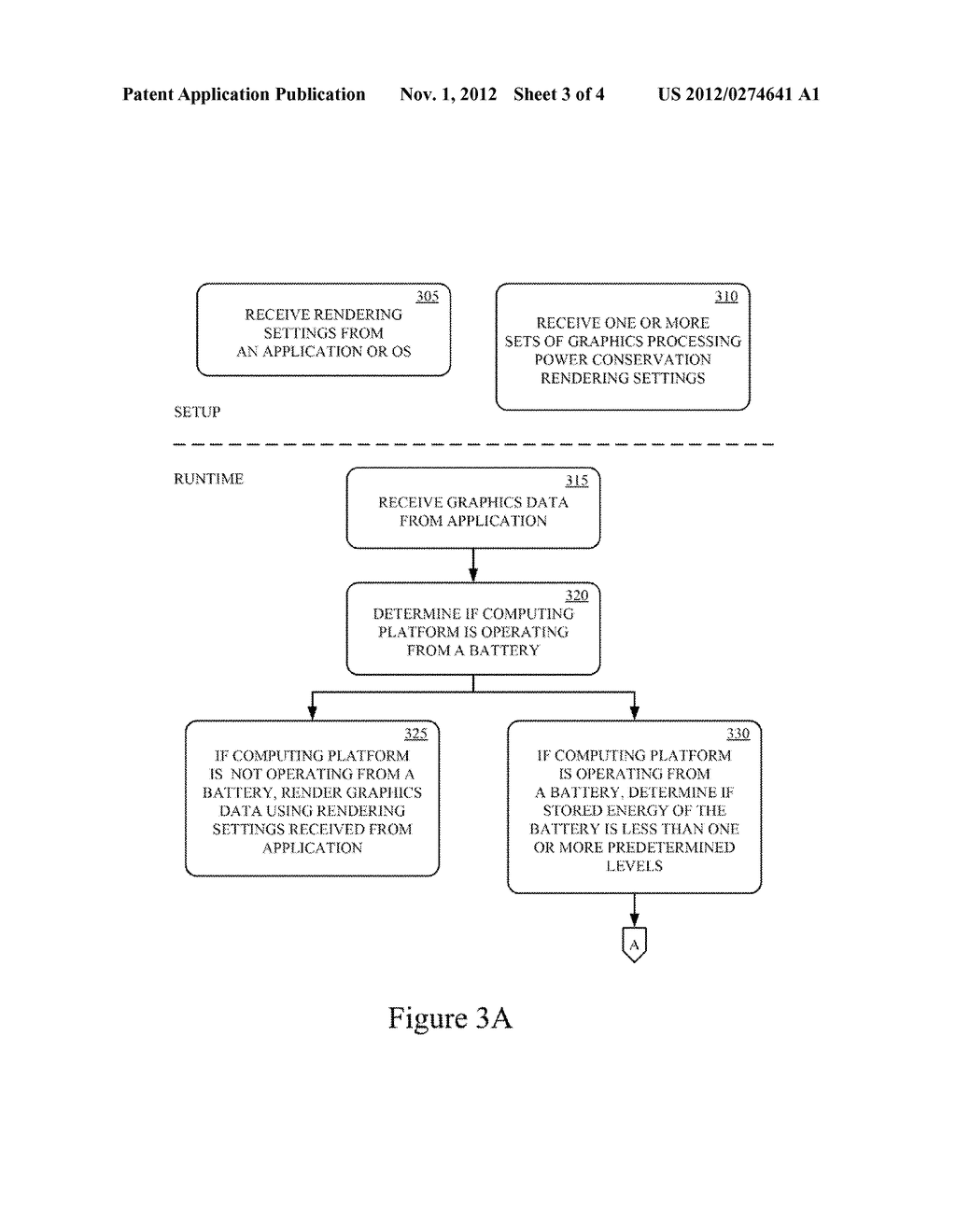 TECHNIQUES FOR DEGRADING RENDERING QUALITY TO INCREASE OPERATING TIME OF A     COMPUTING PLATFORM - diagram, schematic, and image 04