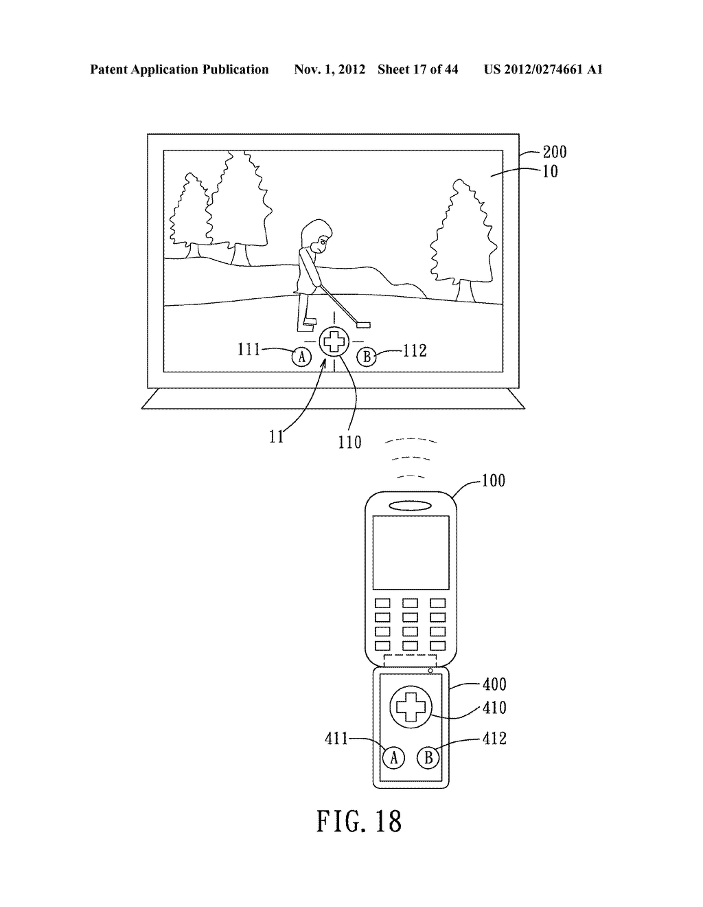 INTERACTION METHOD, MOBILE DEVICE, AND INTERACTIVE SYSTEM - diagram, schematic, and image 18