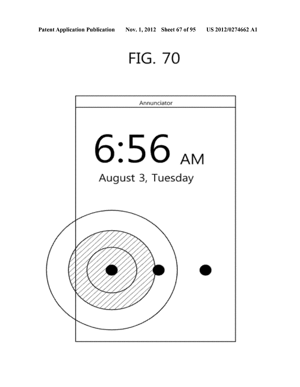 METHOD FOR PROVIDING A USER INTERFACE BASED ON TOUCH PRESSURE, AND     ELECTRONIC DEVICE USING SAME - diagram, schematic, and image 68