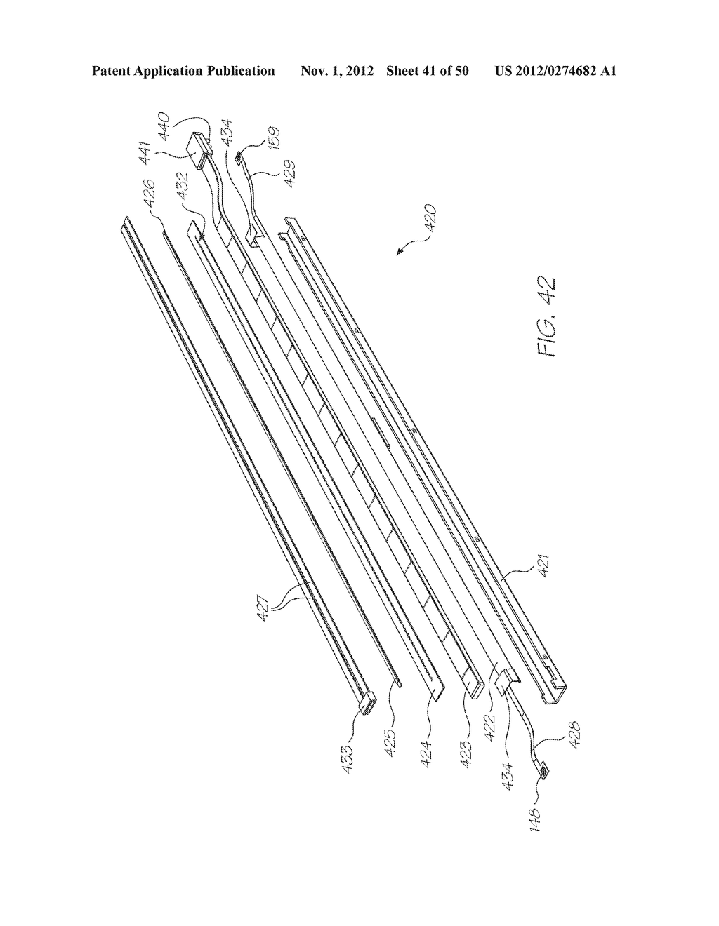 INTEGRATED PRINTING AND DISPLAY DEVICE WITH REPLACEABLE INK CARTRIDGE - diagram, schematic, and image 42