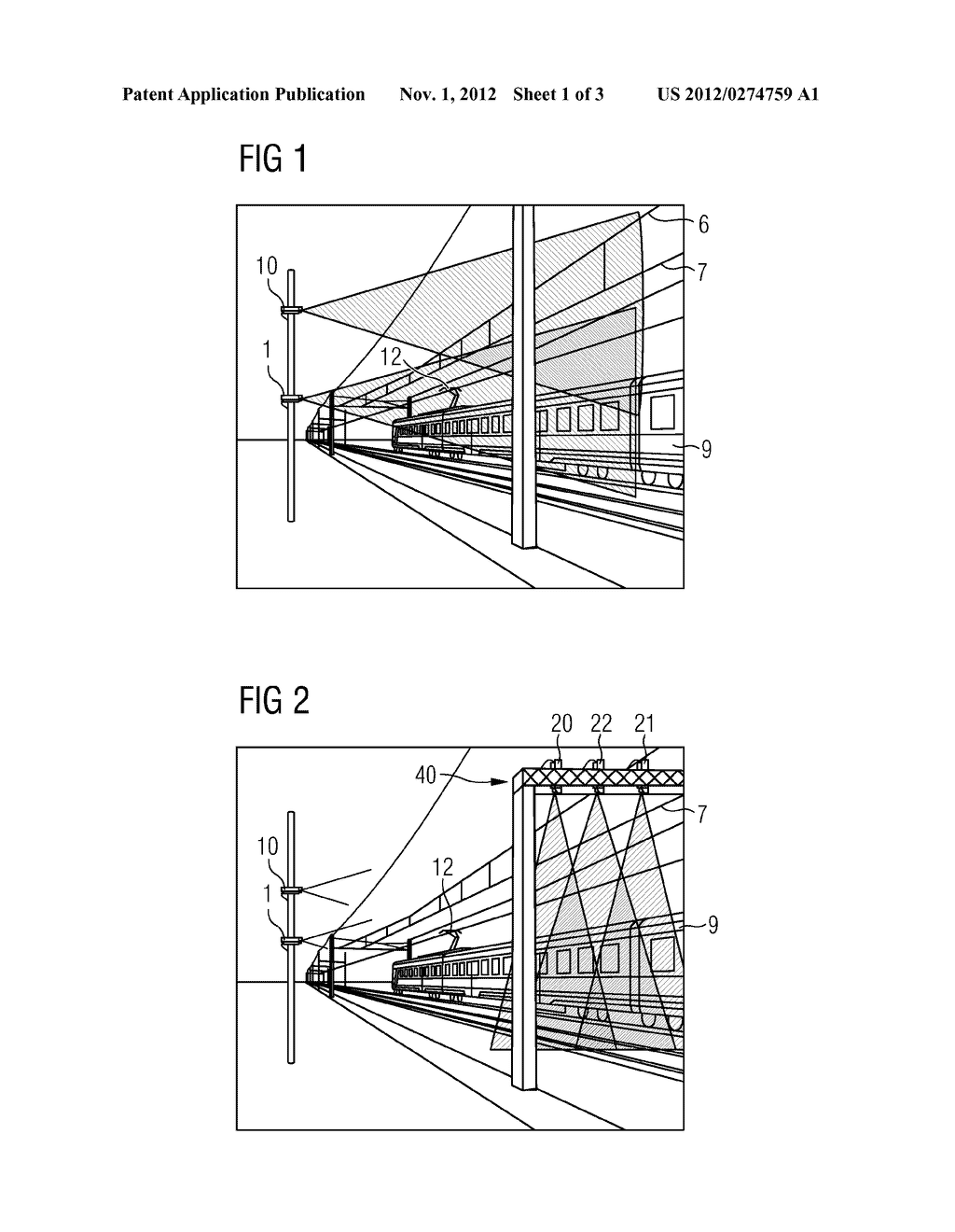 METHOD AND ARRANGEMENT FOR MONITORING CURRENT COLLECTORS AND HORIZONTAL     AND VERTICAL CONTACT WIRE POSITION ON VEHICLE COMBINATIONS - diagram, schematic, and image 02