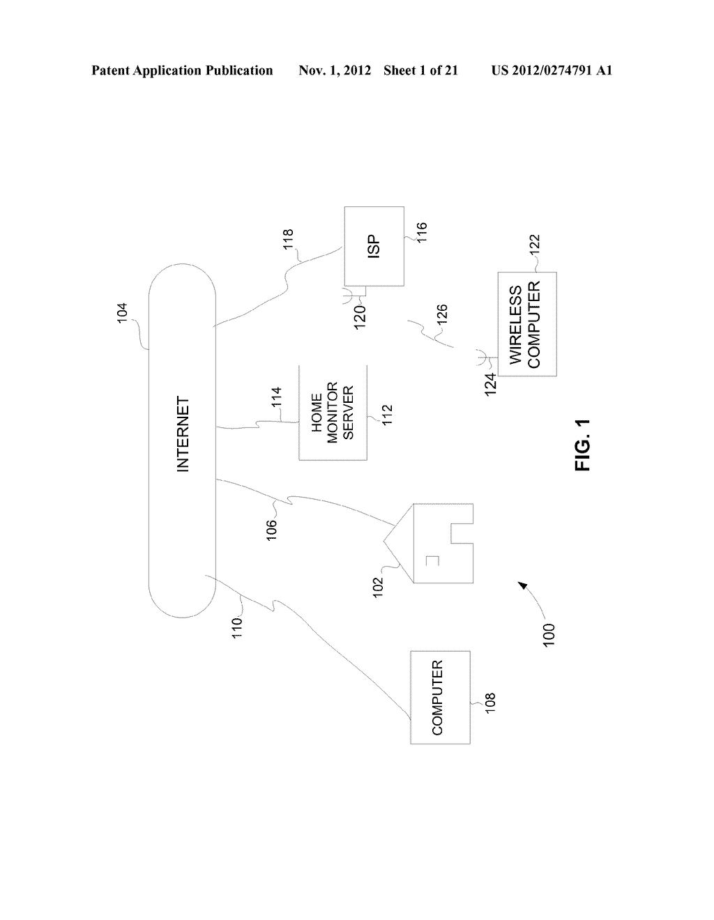 METHODS FOR PROCESSING NOTIFICATIONS TO HAND HELD COMPUTING DEVICES FOR A     CONNECTED HOME - diagram, schematic, and image 02