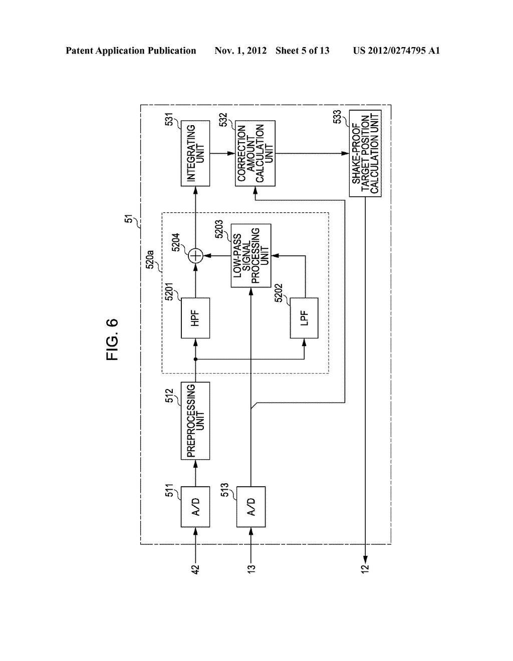SHAKE CORRECTION DEVICE, SHAKE CORRECTION METHOD, AND IMAGING APPARATUS - diagram, schematic, and image 06
